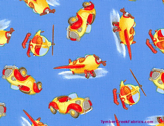 Noddy in Toyland- Ride Along Fabric <font color=Red> SALE